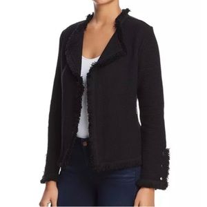 Nic and Zoe Fringe Knit Jacket Ladies 2X